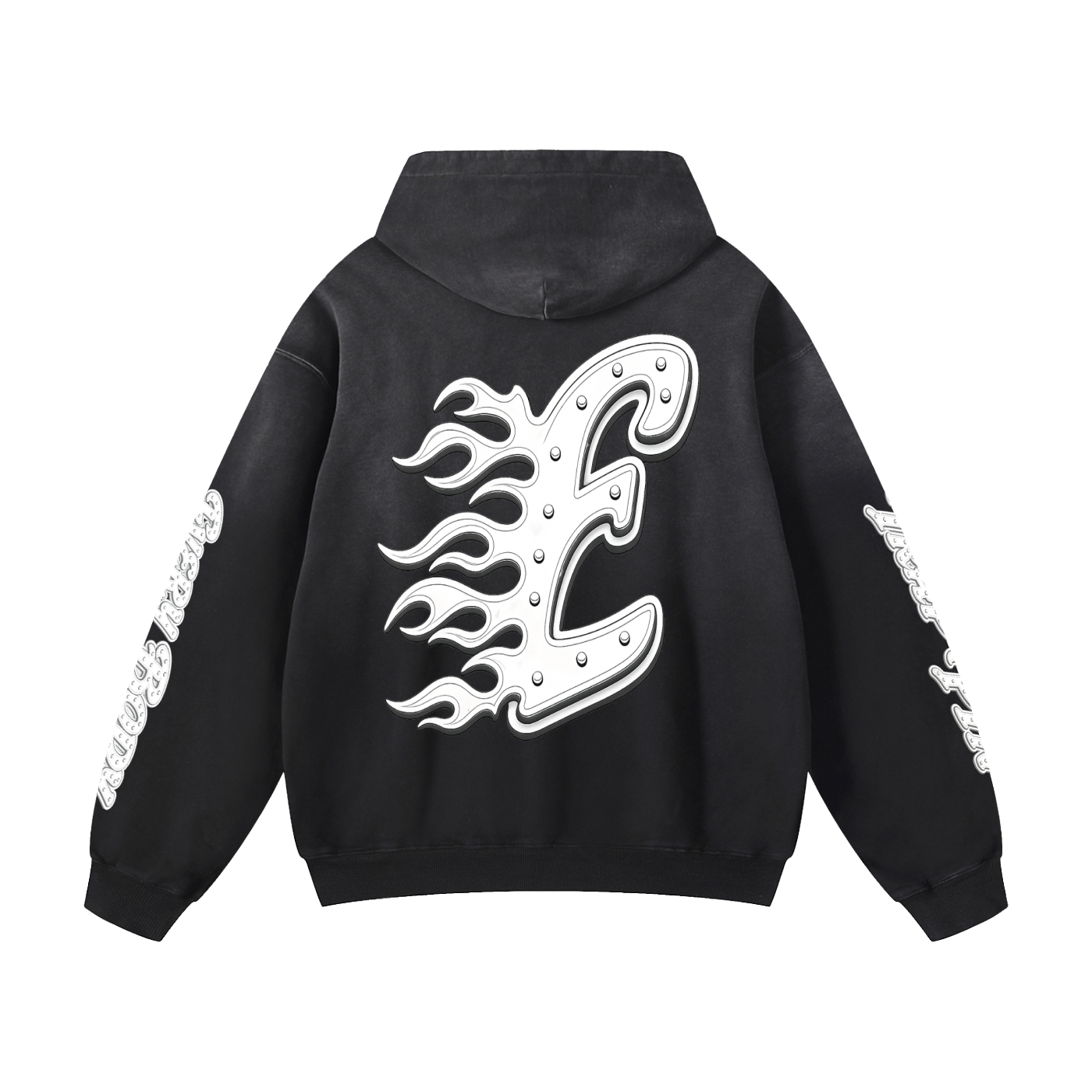 Every Body Trappin Faded Black Hoodie
