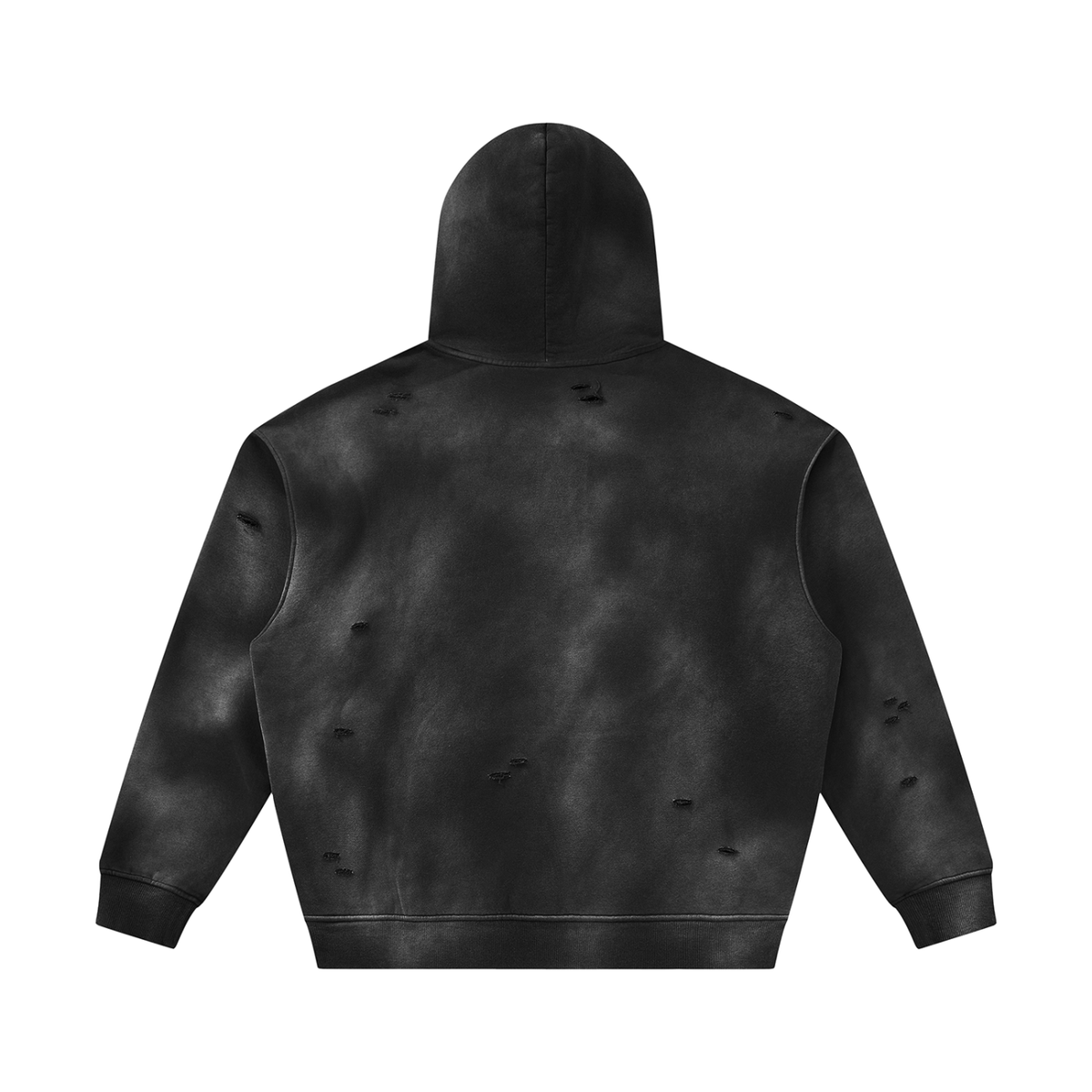 Every Body Trappin Distressed Faded Black Hoodie