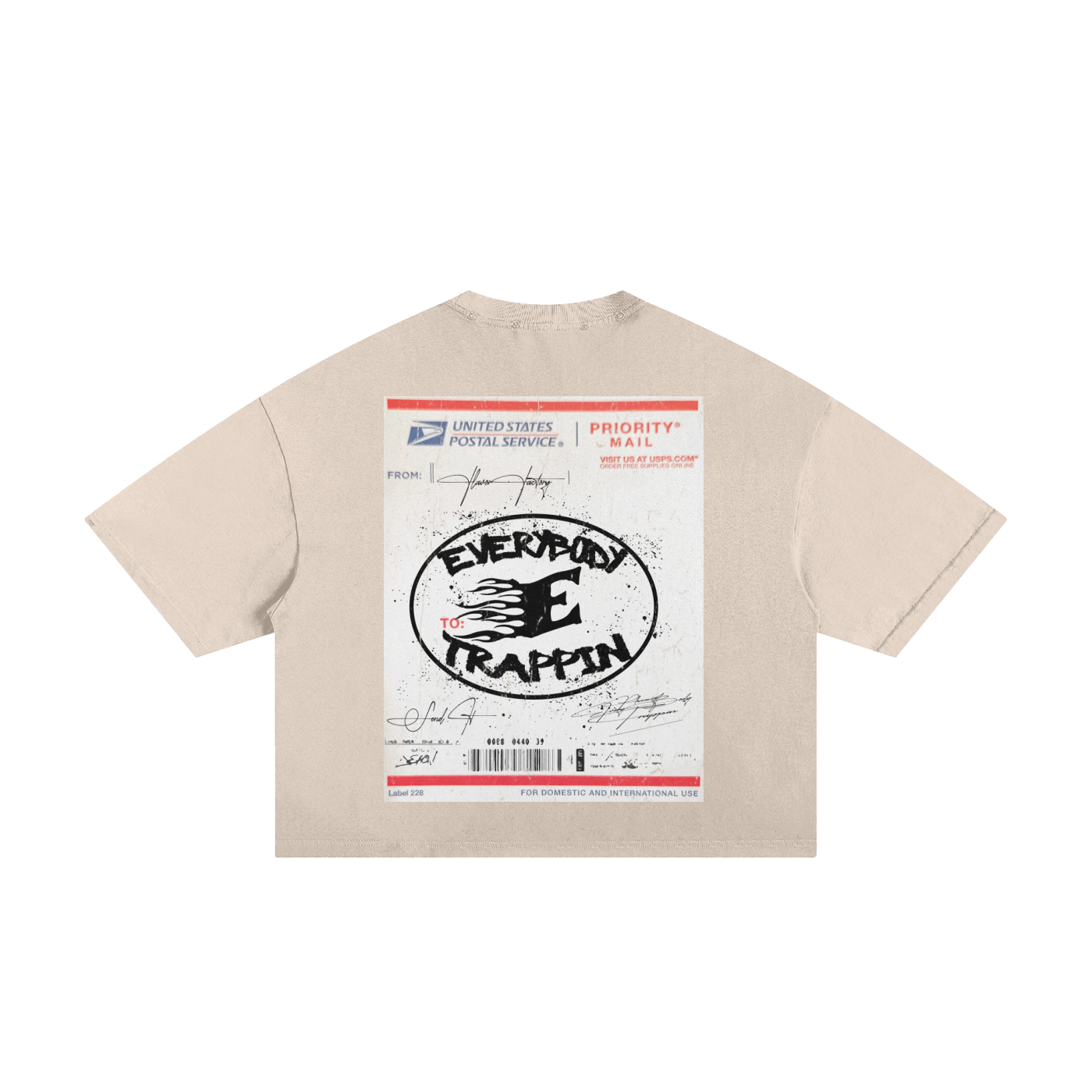 Frayed Boxy Tee
