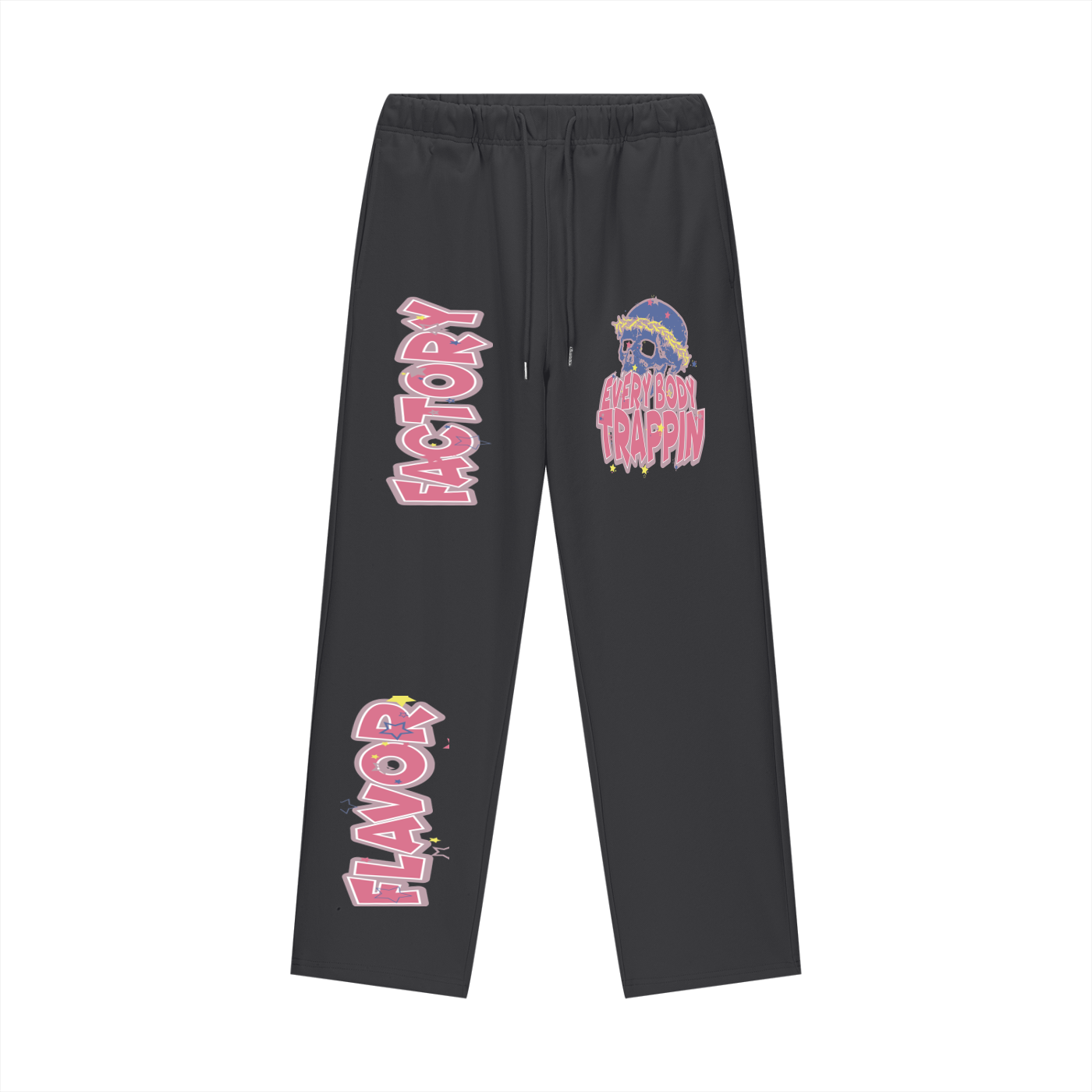 Every Body Trappin Black Sweatpants