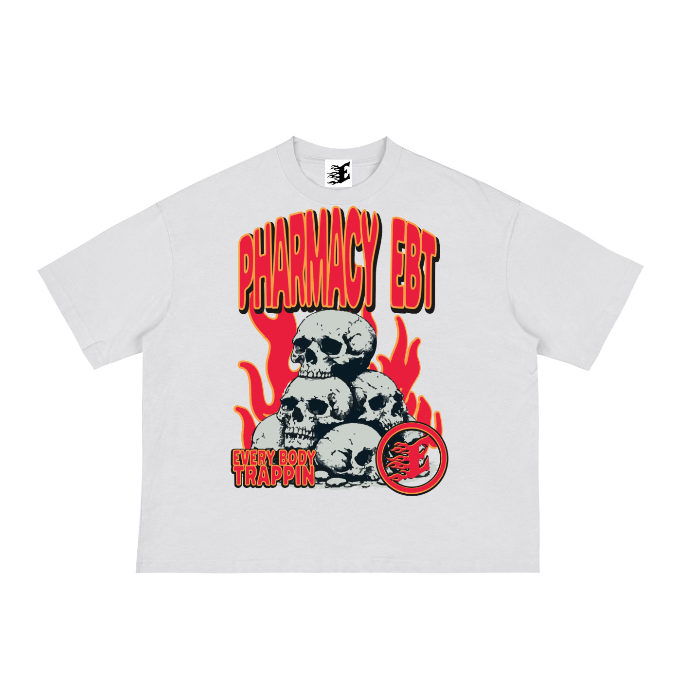 Burning Skull tee