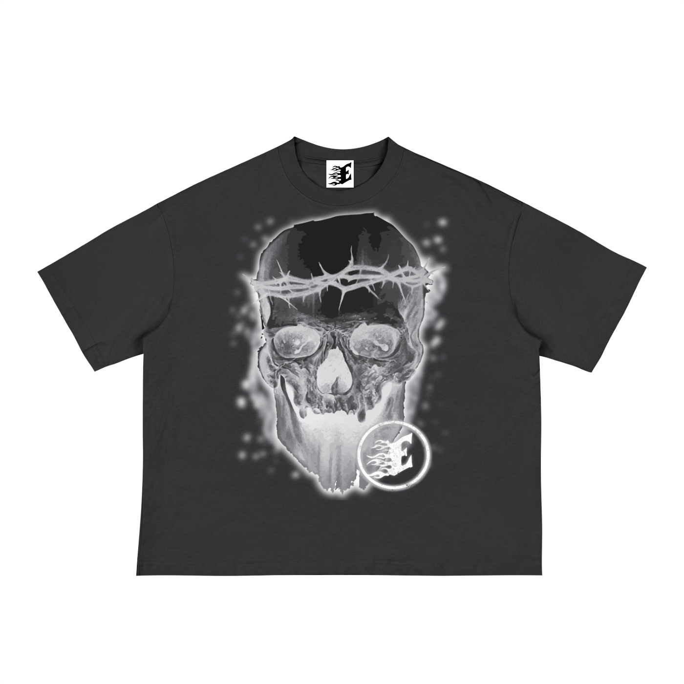 Loose Skull Boxy Tee