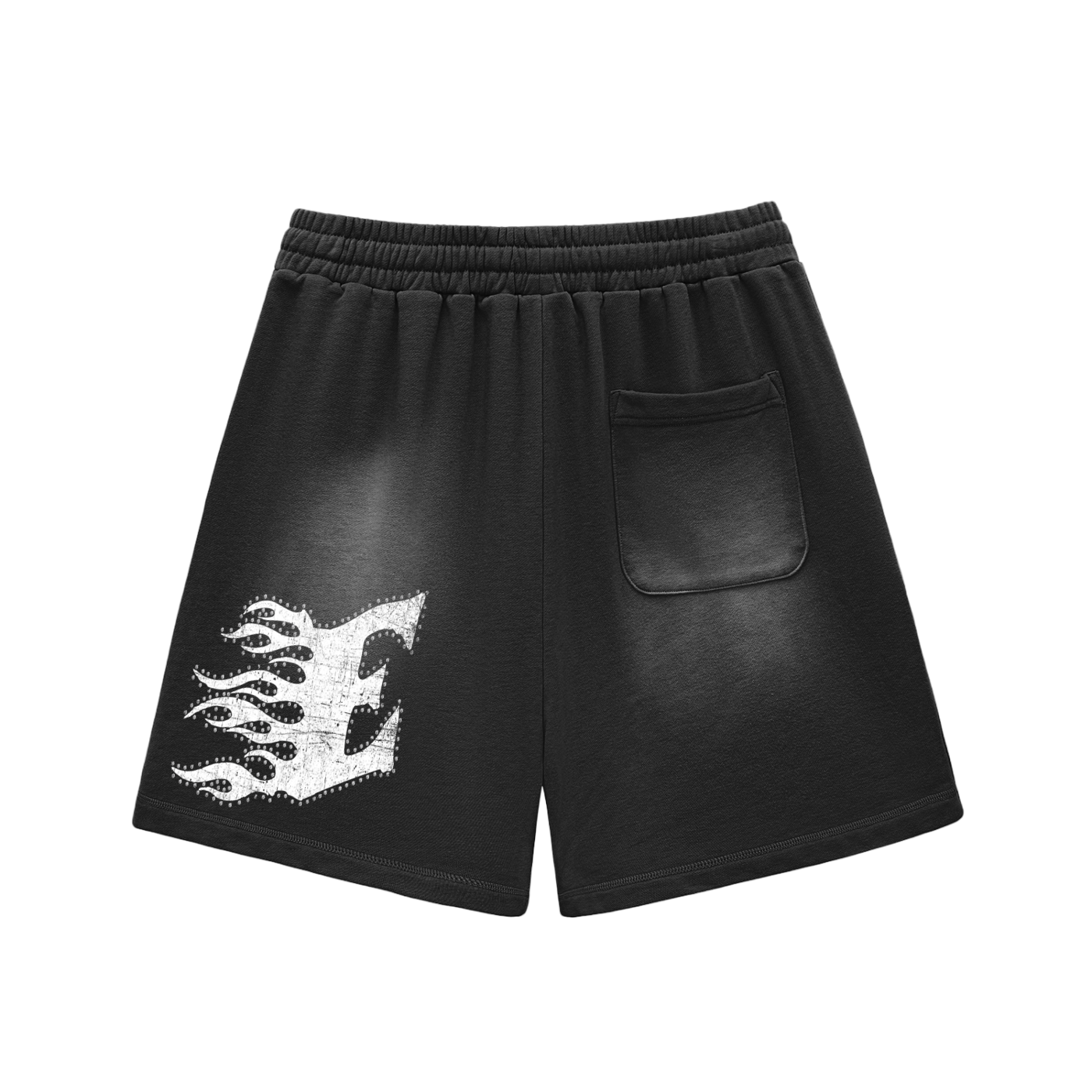 Faded Triple "E" Shorts