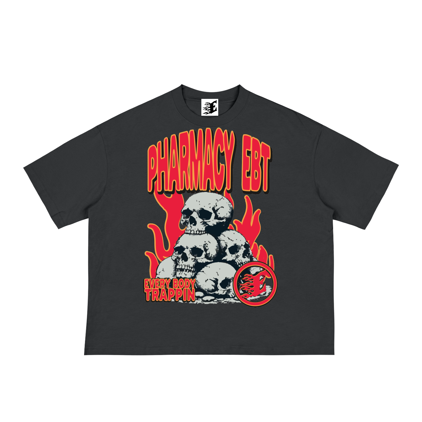 Burning Skull tee