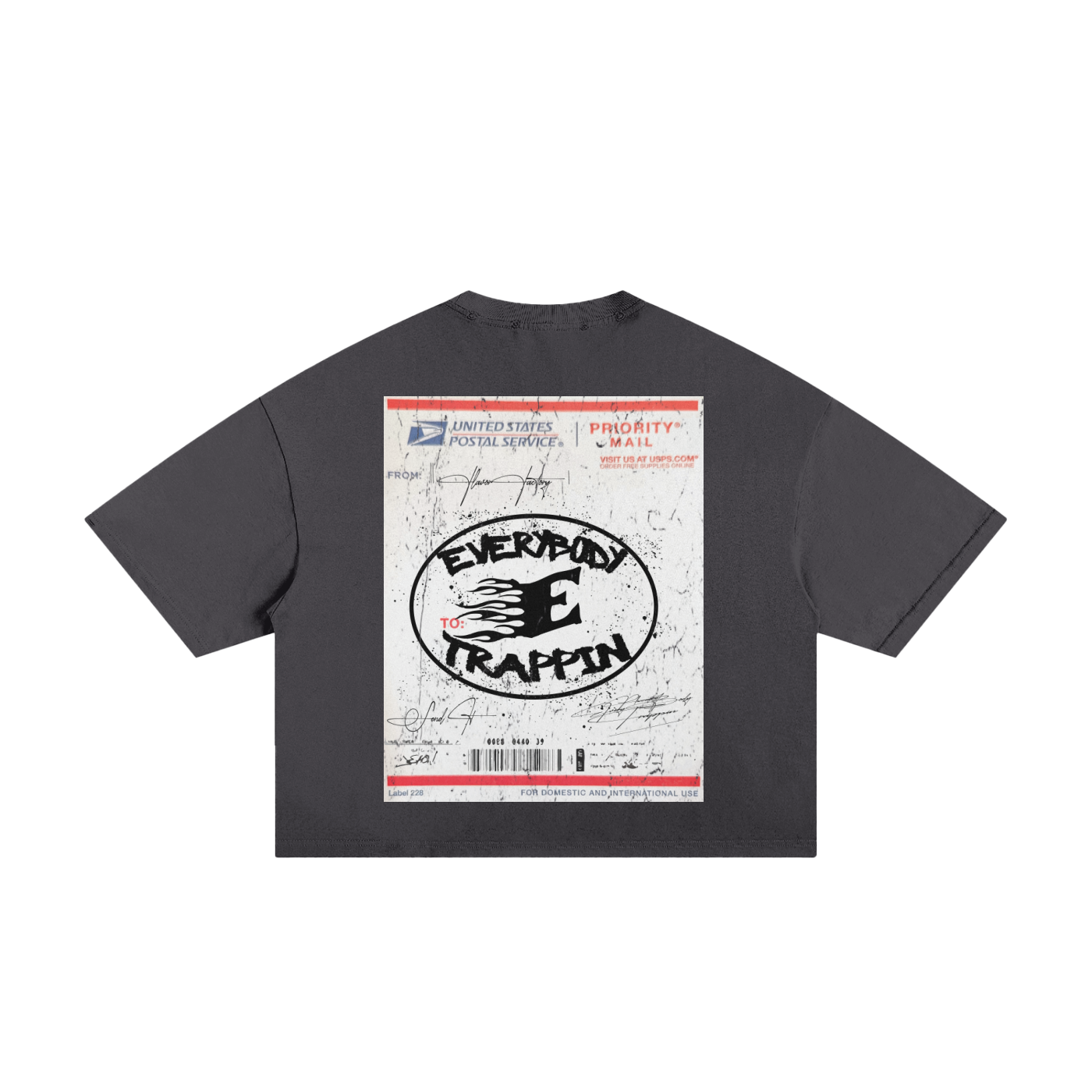 Frayed Boxy Tee