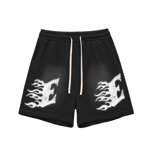 Faded Triple "E" Shorts
