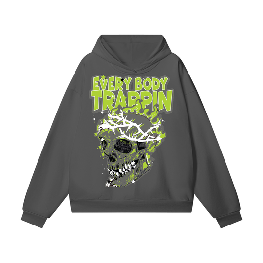 Every Body Trappin Gray Hoodie