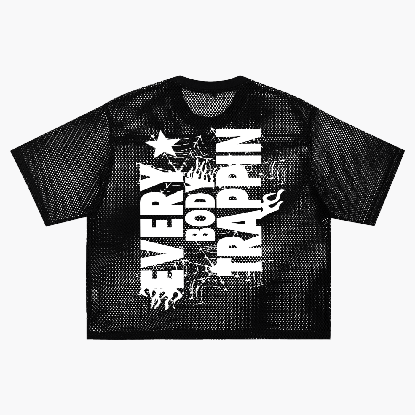 Pharmacy Every Body Trappin Black See-through Boxy T-shirt