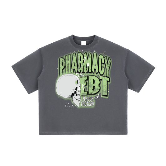 Pharmacy Every Body Trappin Green Gray Boxy T-Shirt