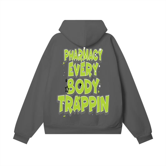 Every Body Trappin Gray Hoodie