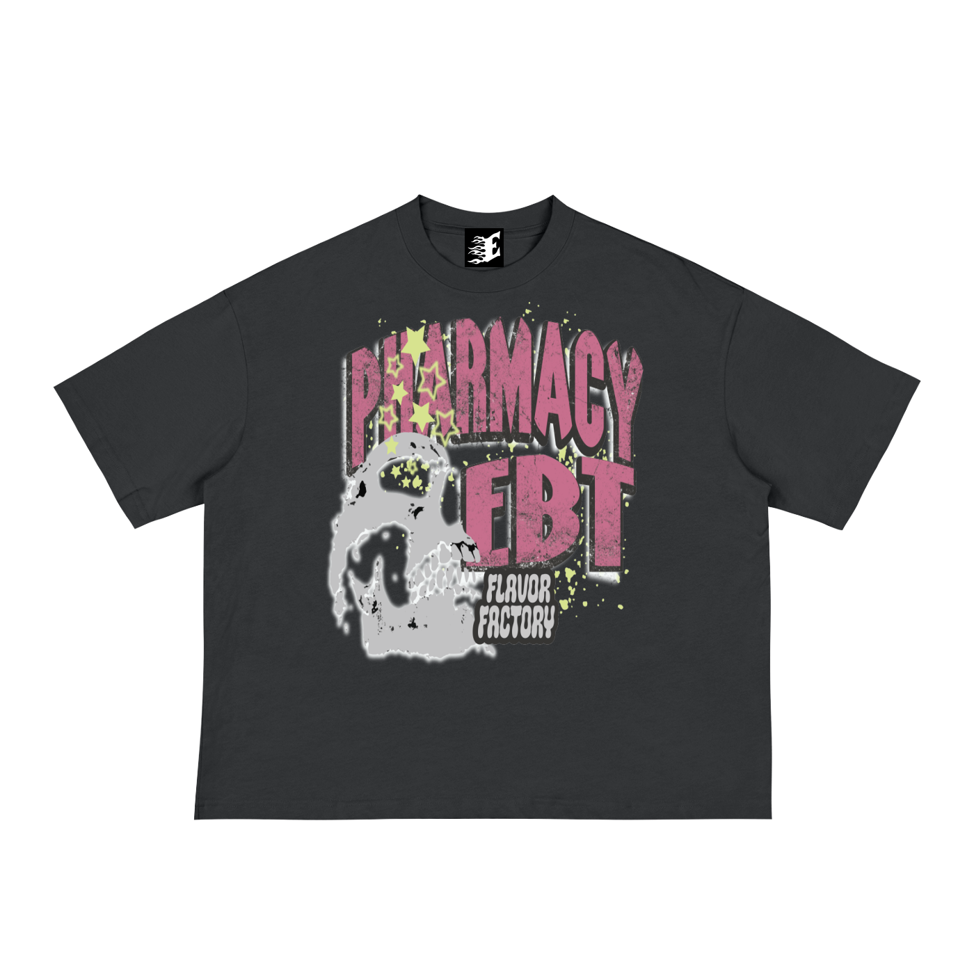 Pharmacy Every Body Trappin Black Boxy T-Shirt