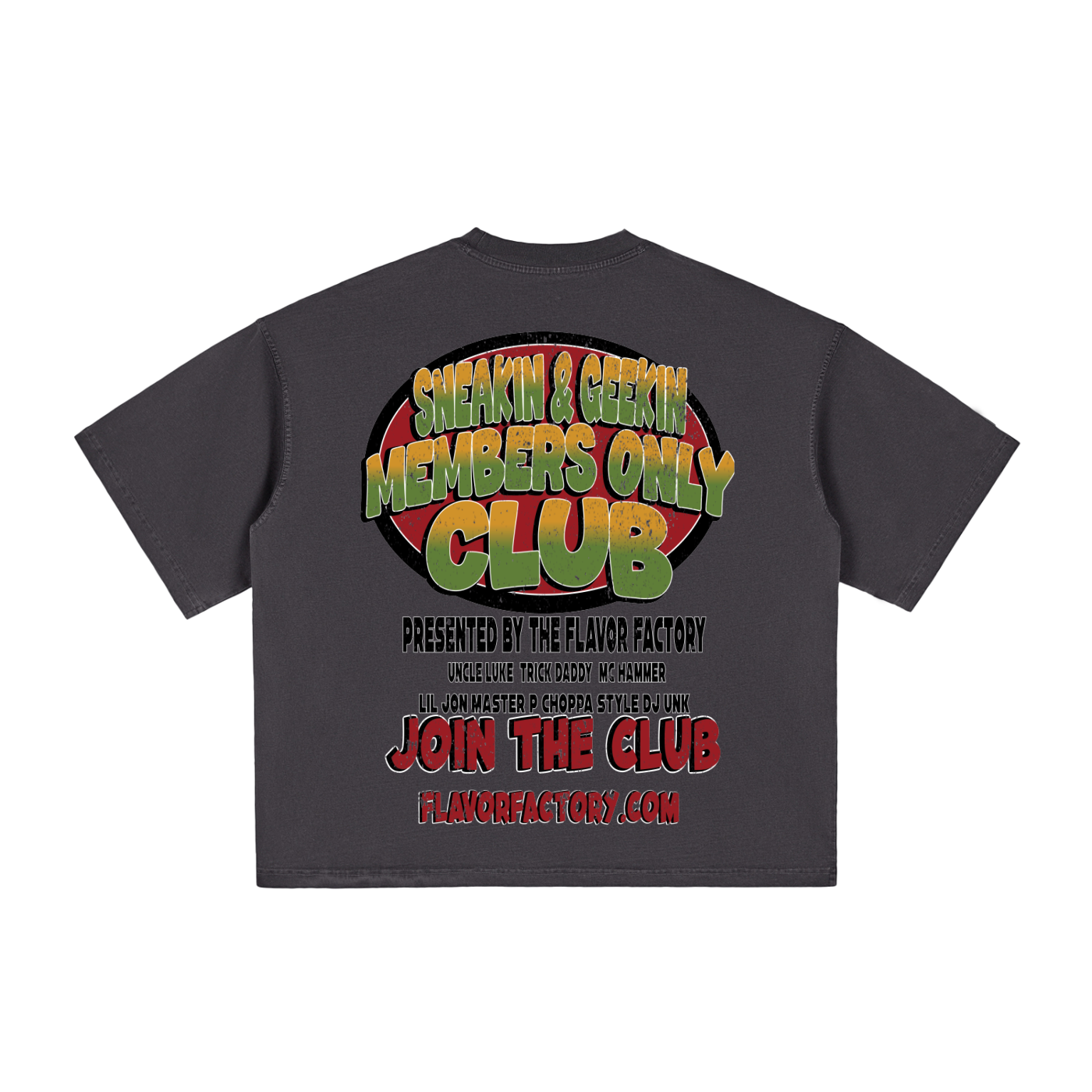 Sneakin & Geekin Limited Edition Black Boxy T-Shirt